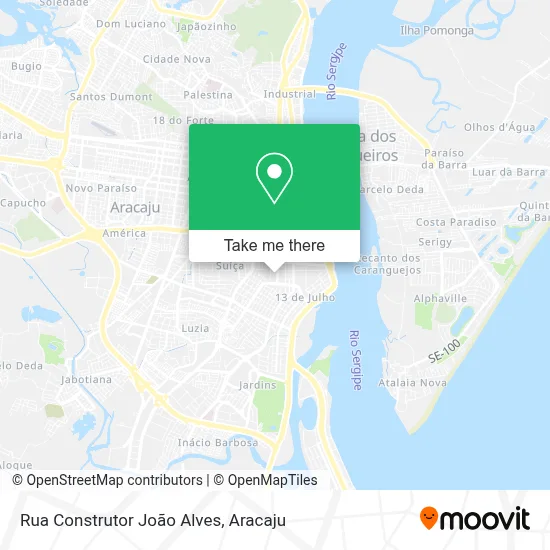Rua Construtor João Alves map