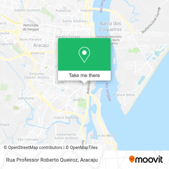 Rua Professor Roberto Queiroz map