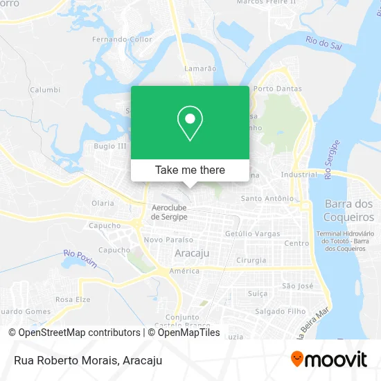 Rua Roberto Morais map