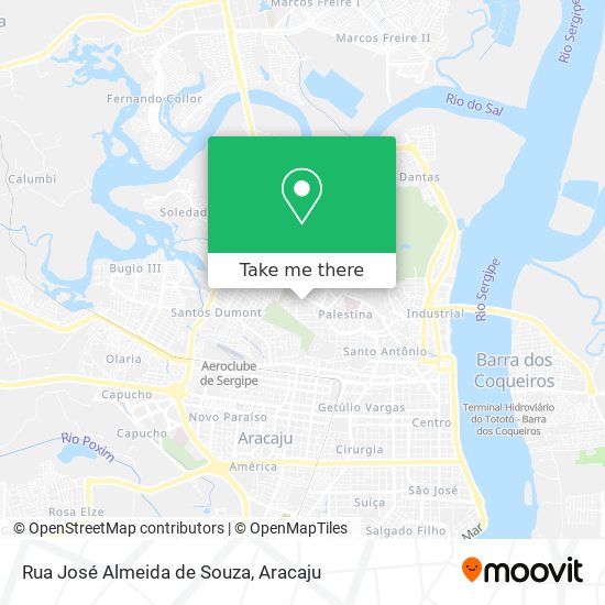 Rua José Almeida de Souza map