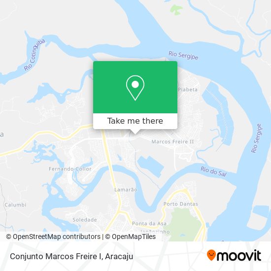 Conjunto Marcos Freire I map
