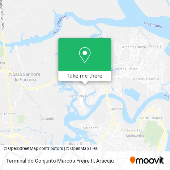 Terminal do Conjunto Marcos Freire II map