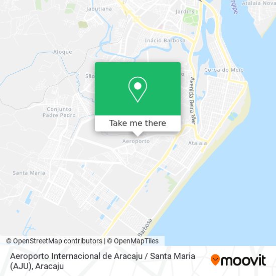 Aeroporto Internacional de Aracaju / Santa Maria (AJU) map