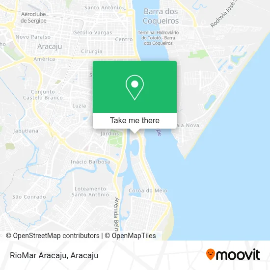 RioMar Aracaju map