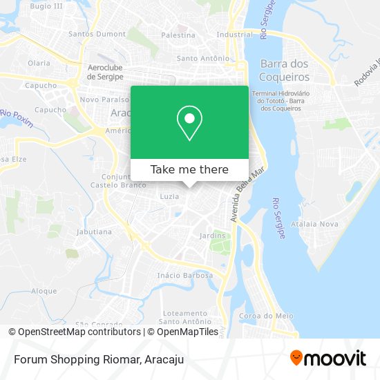 Forum Shopping Riomar map