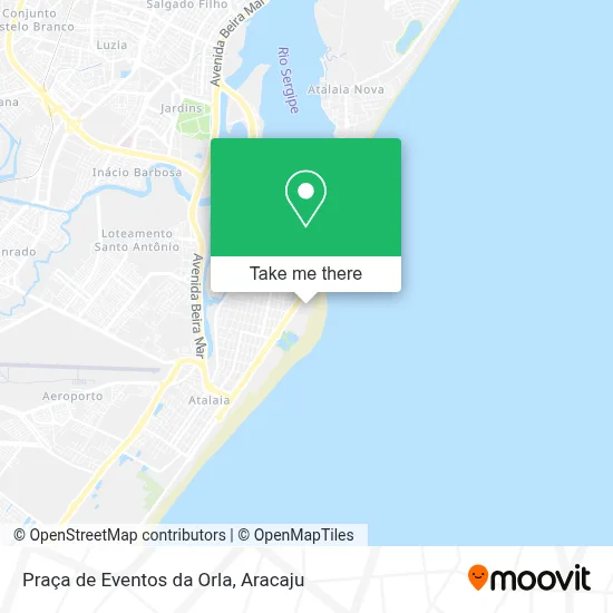 Praça de Eventos da Orla map