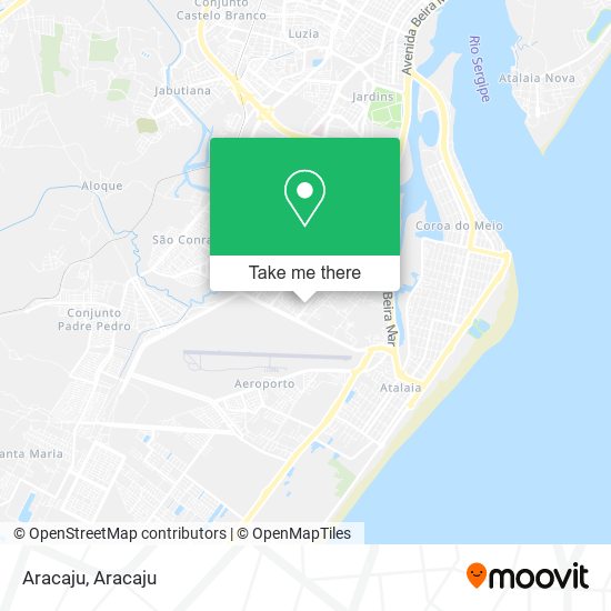 Mapa Aracaju