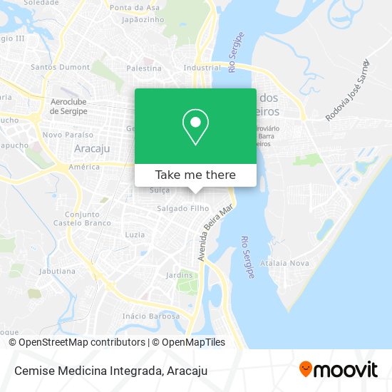 Cemise Medicina Integrada map