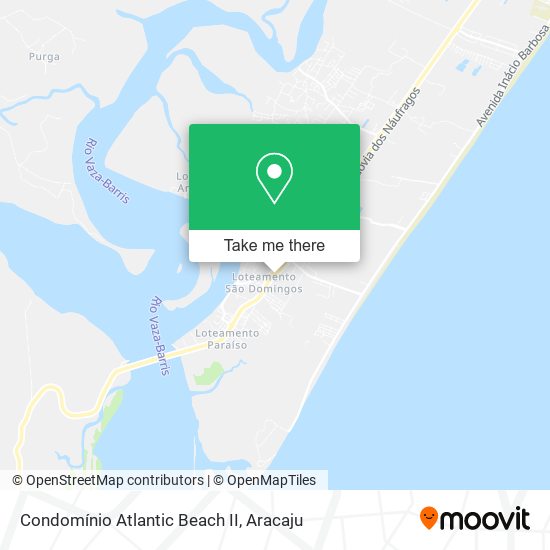 Condomínio Atlantic Beach II map