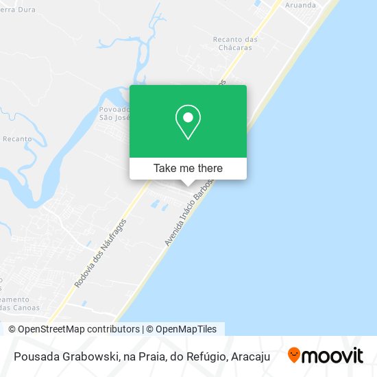 Pousada Grabowski, na Praia, do Refúgio map