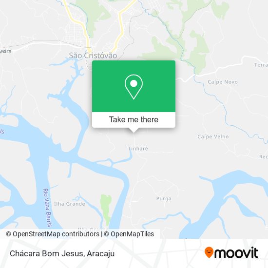 Chácara Bom Jesus map