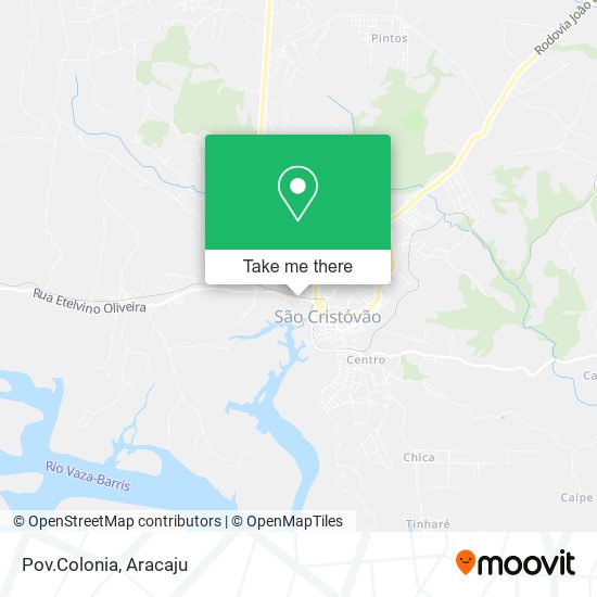 Pov.Colonia map
