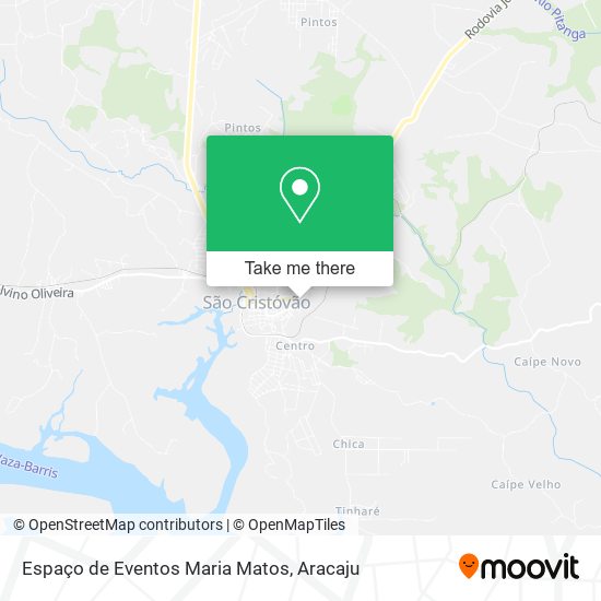 Espaço de Eventos Maria Matos map