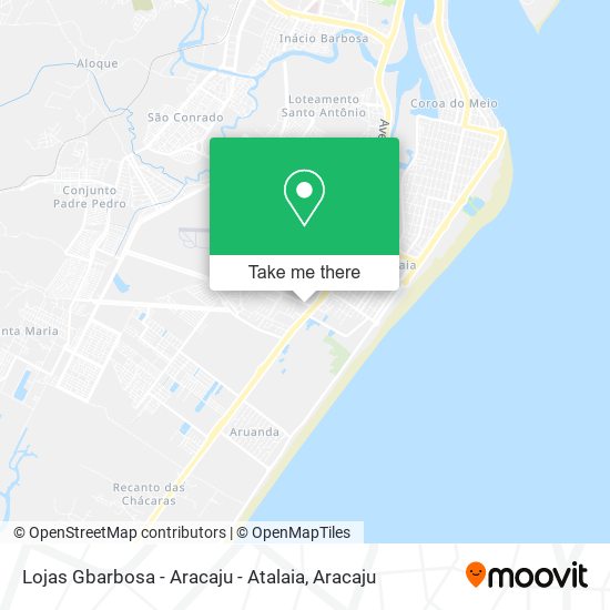 Lojas Gbarbosa - Aracaju - Atalaia map