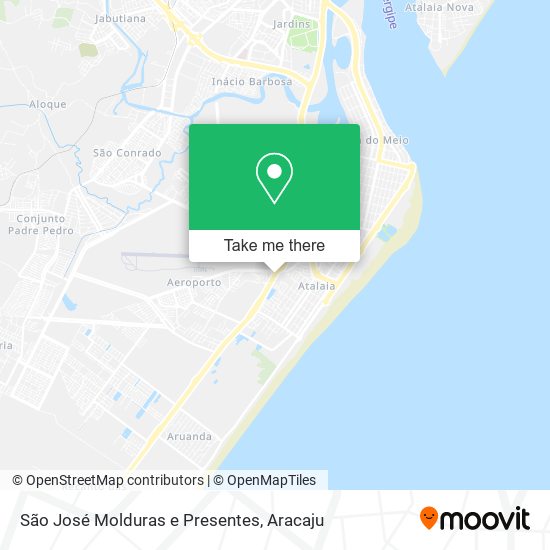 Mapa São José Molduras e Presentes