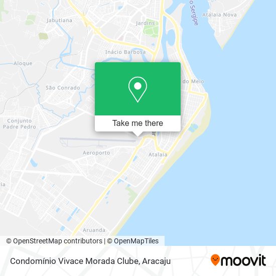Condomínio Vivace Morada Clube map