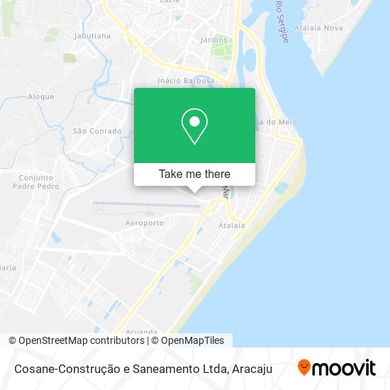 Cosane-Construção e Saneamento Ltda map