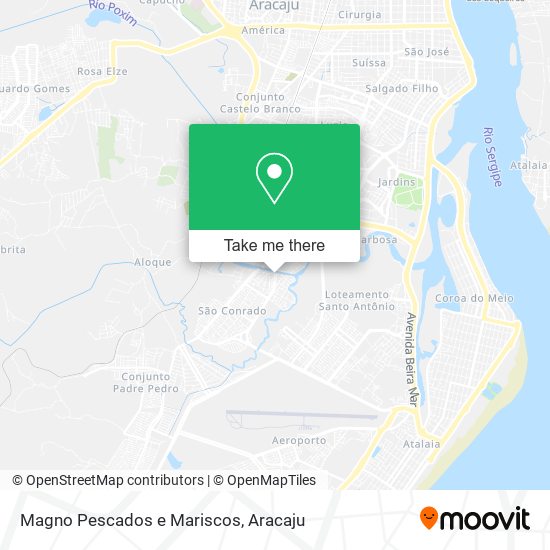 Magno Pescados e Mariscos map