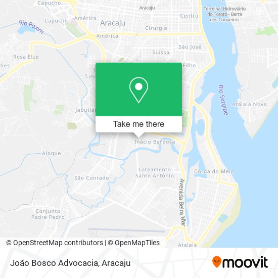 João Bosco Advocacia map