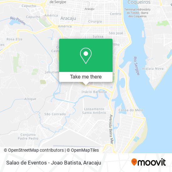 Mapa Salao de Eventos - Joao Batista