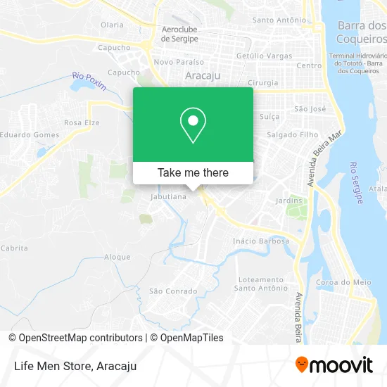 Life Men Store map