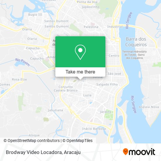 Brodway Video Locadora map