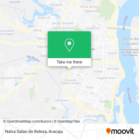 Nalva Salao de Beleza map