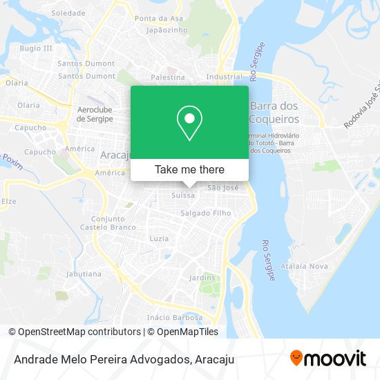 Andrade Melo Pereira Advogados map