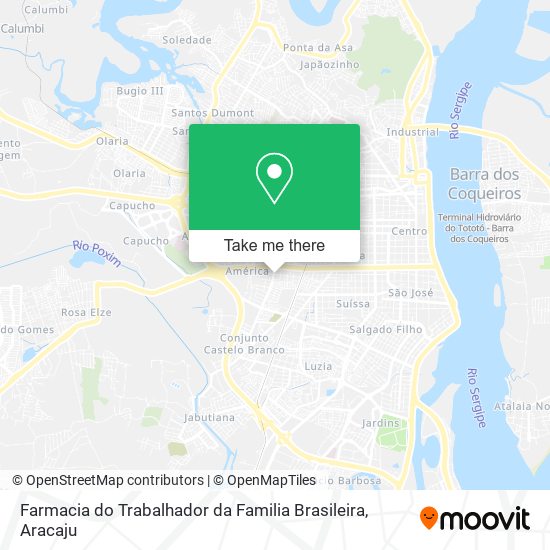 Farmacia do Trabalhador da Familia Brasileira map