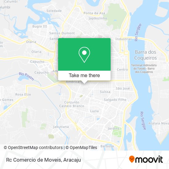 Rc Comercio de Moveis map