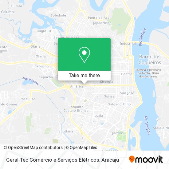 Geral-Tec Comércio e Serviços Elétricos map