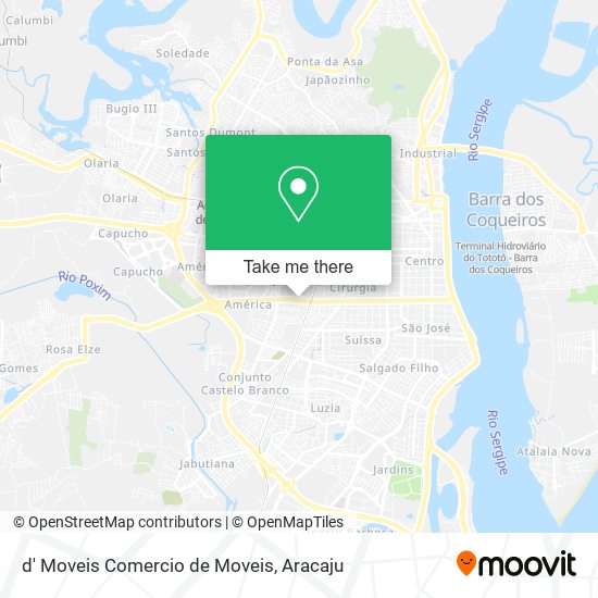 d' Moveis Comercio de Moveis map