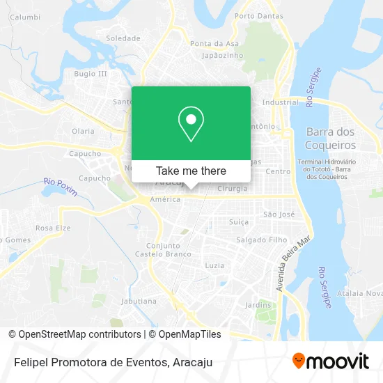 Felipel Promotora de Eventos map