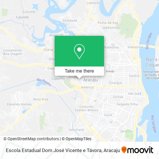 Escola Estadual Dom José Vicente e Távora map