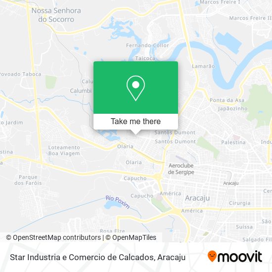 Star Industria e Comercio de Calcados map