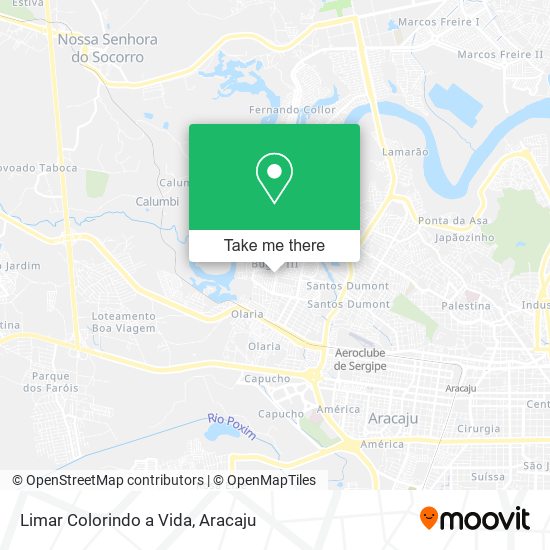 Limar Colorindo a Vida map