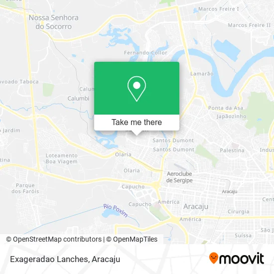 Exageradao Lanches map
