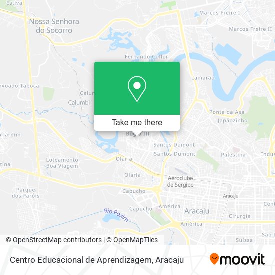 Mapa Centro Educacional de Aprendizagem