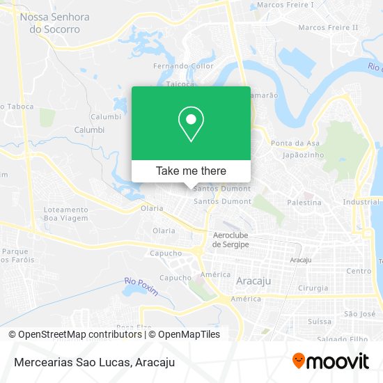 Mercearias Sao Lucas map