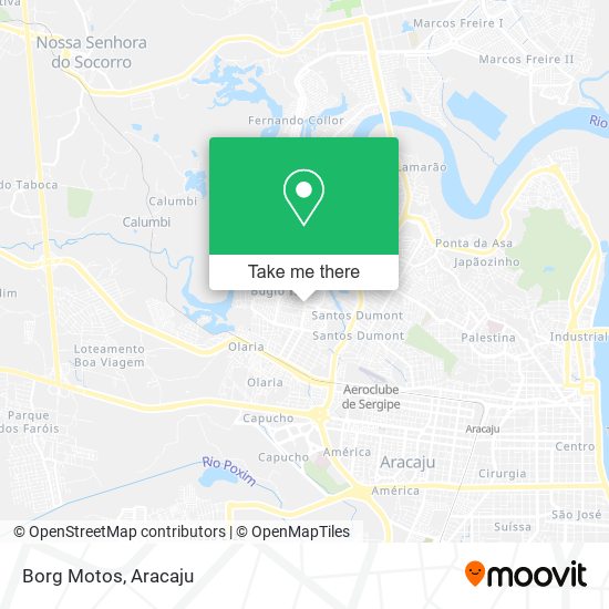 Borg Motos map