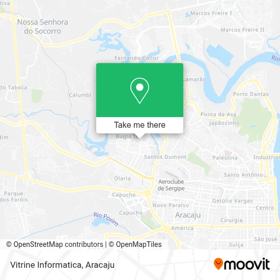 Vitrine Informatica map