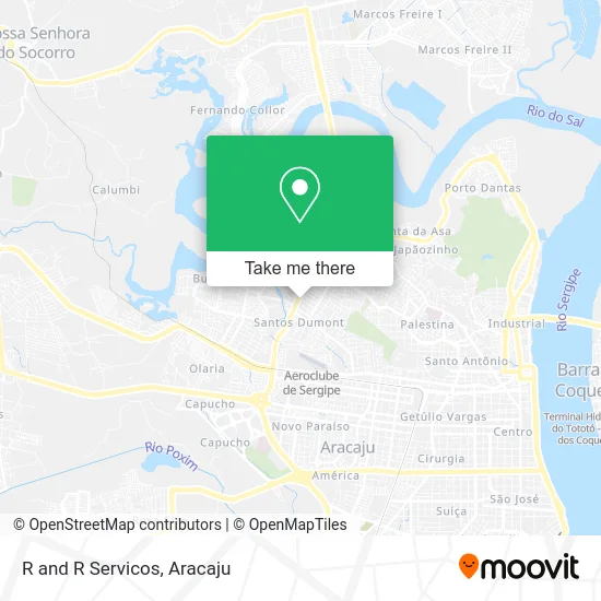 R and R Servicos map