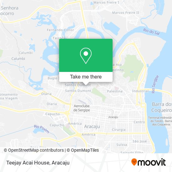 Teejay Acai House map