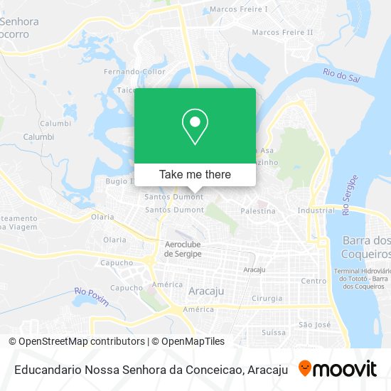 Educandario Nossa Senhora da Conceicao map