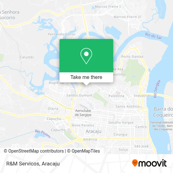 R&M Servicos map