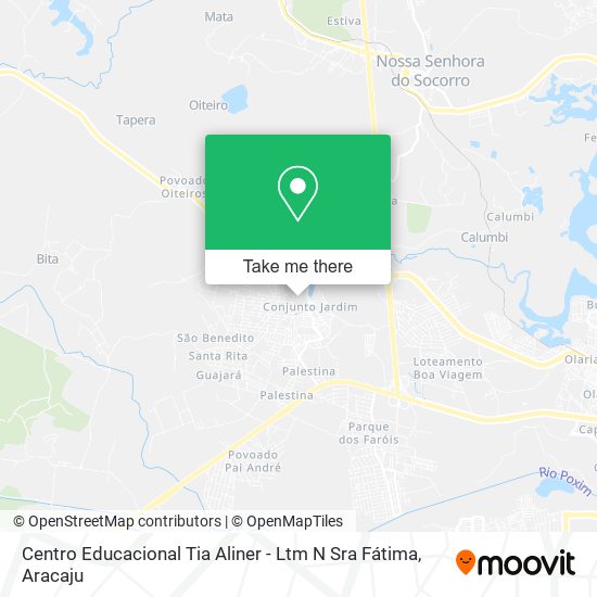 Centro Educacional Tia Aliner - Ltm N Sra Fátima map