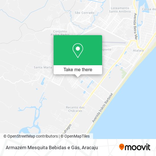 Armazém Mesquita Bebidas e Gás map