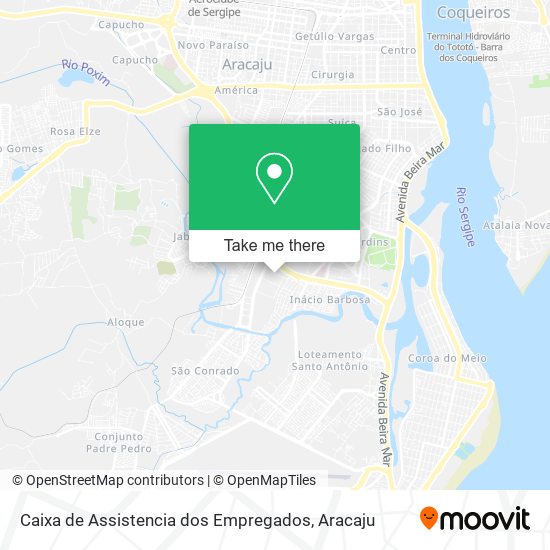 Caixa de Assistencia dos Empregados map