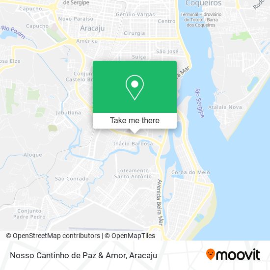 Nosso Cantinho de Paz & Amor map