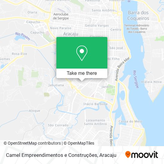 Camel Empreendimentos e Construções map
